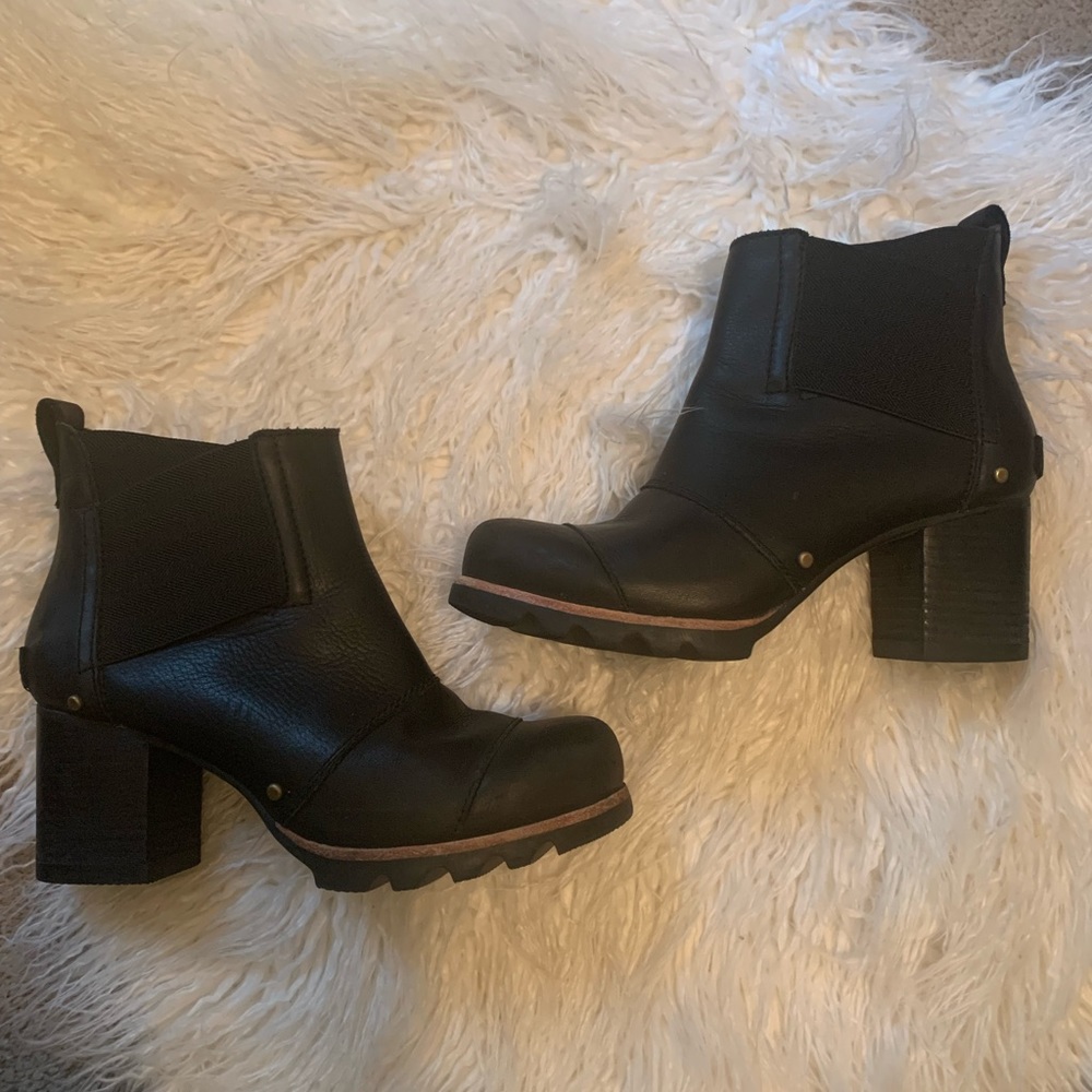 Sorel Addington Chelsea Block Bootie